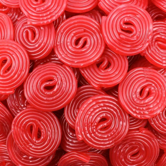 New! Rotelle rosse Haribo