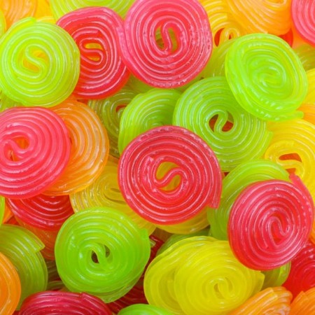 Caramelle Rotelle colorate Haribo